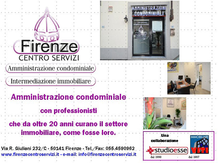 Firenze - Amministrazione Condominiale - Intermediazione Immobiliare